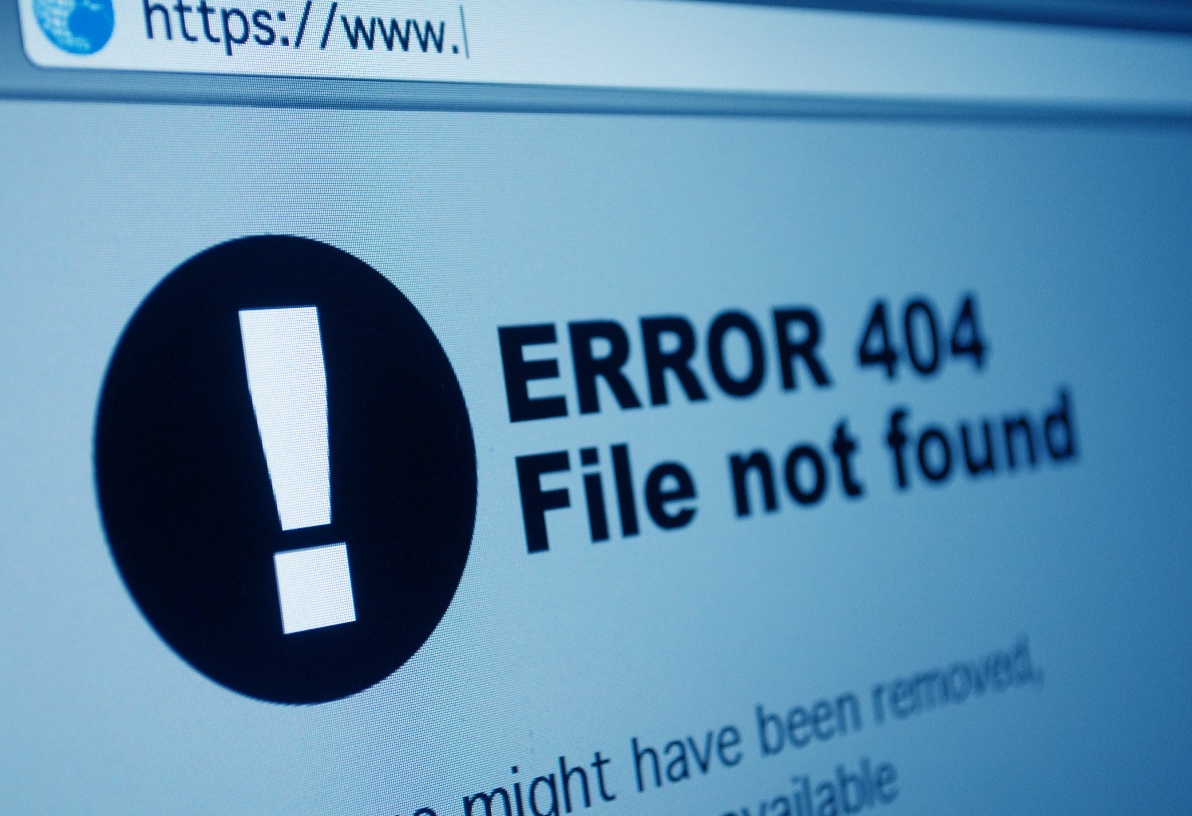 404 error cvr