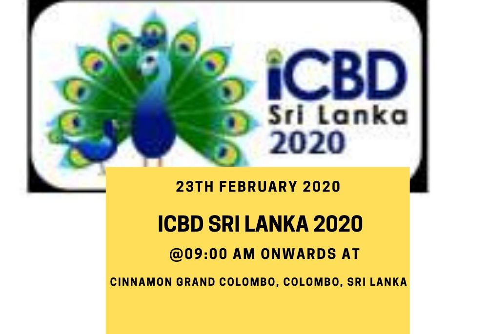 Icbd Sri Lanka 2020