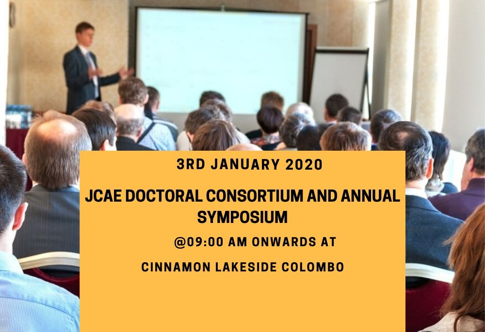 Jcae Conference 2019