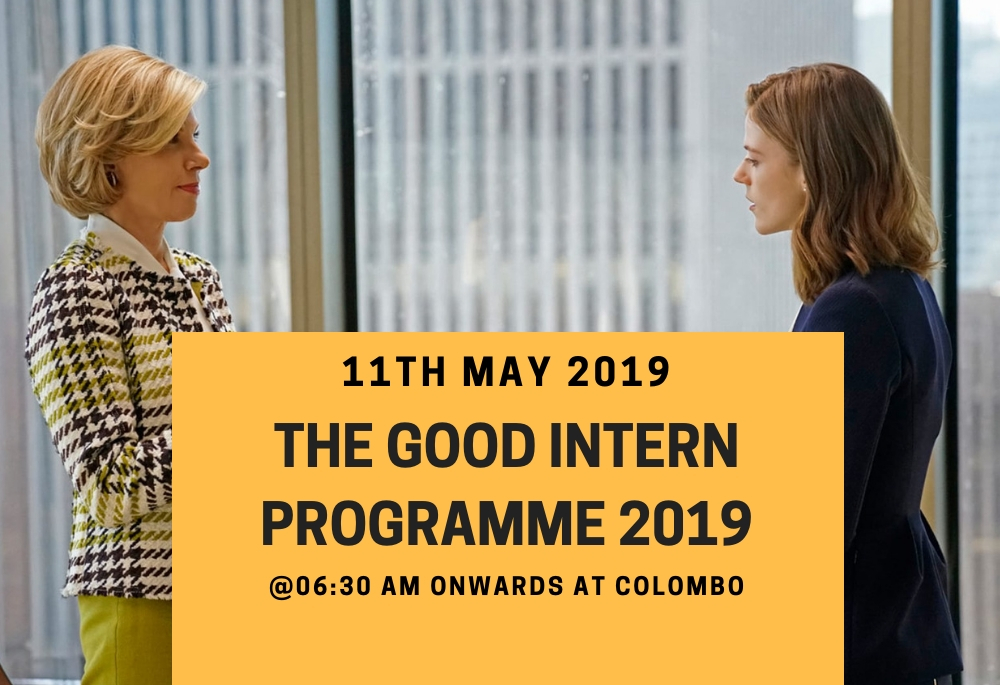 The Good Intern Programme 2019