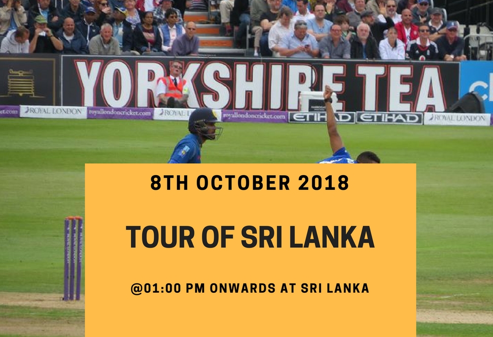 Cricket Tour Of Sri Lanka