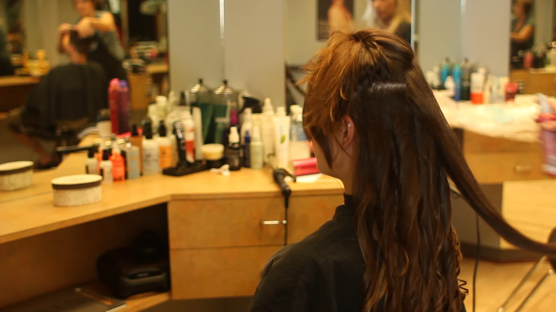 Woman Hair Salon
